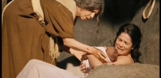 Reprodução/TV Globo Os Dez Mandamentos