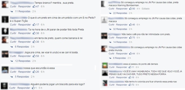 Maria Julia Coutinho é alvo de racismo na página do "JN" no Facebook